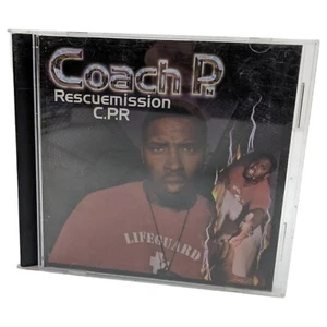 Coach P. - Rescuemission C.P.R. (CD) R&B Rap Hip Hop Album - RARE - Picture 1 of 5