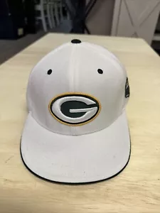 NFL Team Apparel Reebok Green Bay Packers Fitted Hat Cap 7 1/4” - Picture 1 of 6