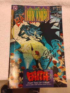 Legends of the Dark Knight #22 DC Comics 1991 NM signed by (artist) Bart Sears - Picture 1 of 13
