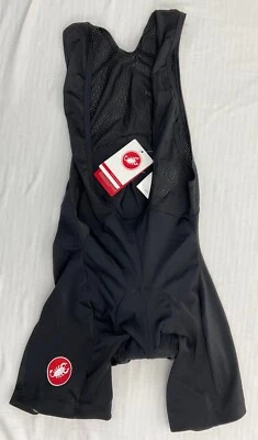 CASTELLI Mens Cycling Bib Shorts KISS 3 Padded Compression Slim Fit Size XXL - Image 1 of 4