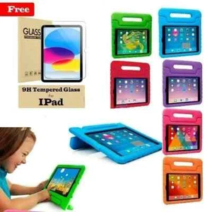 For iPad 10th 9/8/7th 6/5th Gen 10.9 10.2 Shockproof Kids CASE+Screen Protector - Picture 1 of 18
