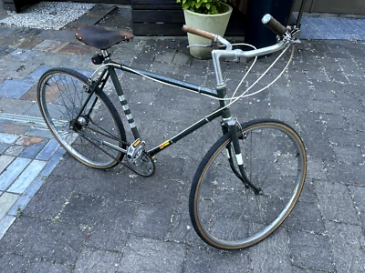 Bicicleta masculina vintage Hercules, feita na Inglaterra - Imagem 1 de 4