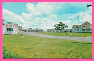 Cartolina Tideview Motel, Truro, Nuova Scozia NS Canada - Foto 1 di 2