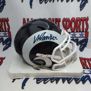 Marcus Peters Authentic Signed Autographed Mini Helmet JSA. - Picture 1 of 5