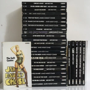 JAMES HADLEY CHASE : Select titles, build your library -vintage Corgi crime SET2 - Picture 1 of 29
