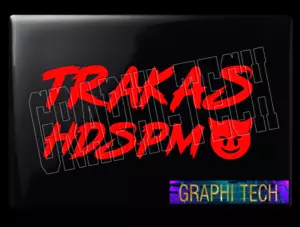 TRAKAS HDSPM STICKER CALCOMANIA DECAL PEGATINA PEGOTE CALCA * - Foto 1 di 8