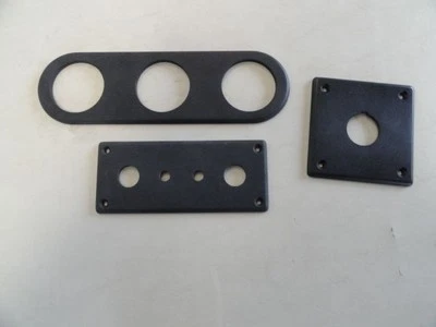 CARVER BLANK GAUGE SWITCH PANEL SET OF (3) 10" X 3" 5766185 MARINE BOAT - Image 1 of 4