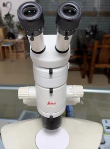 LEICA MZ6 microscope+ 10X eyepiece+Plan 1.0X objective+1.5X 10446180+Stand Base - Picture 1 of 3
