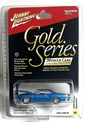 Dodge Superbee 1969 E1 Johnny Lightning / 2003 / Gold Series / Muscle Cars T8 Foto 1 de 2