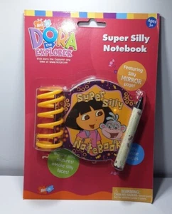Rare Dora The Explorer ` Super Silly Notebook ` Dry Erase Jumbo Crayon NOS 2004 - Picture 1 of 2