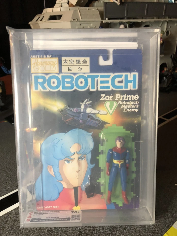 Robotech Defense Force Zor Prime 1992 Harmony Gold clasificación CAS 70+, no AFA Foto 1 de 4