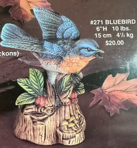 VINTAGE MIKE'S CERAMIC MOLD #271 BLUEBIRD - Picture 1 of 10