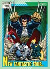 ?Nouveau? 1991 Marvel Universe Card New Fantastic Four Rookies Spider-Man...