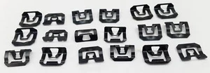 FORD FALCON FAIRMONT SEDAN XR XT XW XY ZA ZB ZC ZD METAL WINDSCREEN MOULD CLIPS - Picture 1 of 1