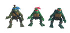 2004 Playmates 4" Teenage Mutant Ninja Turtles TMNT Raphael Leonardo Figurines
