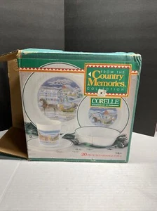 Vajilla Corelle de Corning Country Memories Collection 19 piezas servicio de 4 - Imagen 1 de 12