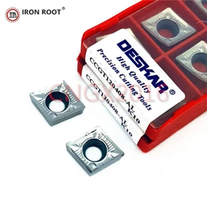 DESKAR 50P CCGT120408-AL K10 Aluminum Carbide Insert CNC Turning Tool for SCLCR - Picture 1 of 6