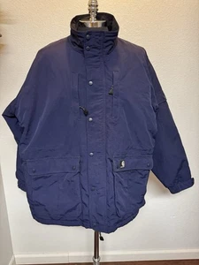 Chaqueta Carthartt Hombre 2XL Forrada con Edredón RN14806 Resistente Azul Marino - Imagen 1 de 6