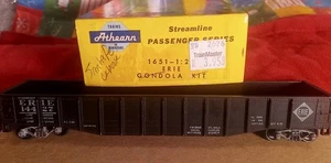 Erie Gondola Athearn Kit 1651 Yellow Box 50' Erie 14427 Scarce Flexible Sprung T - Picture 1 of 6