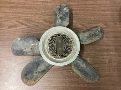 Ventilador de 5 aspas original 1969 69 con fecha con embrague Schwitzer Foto 1 de 4