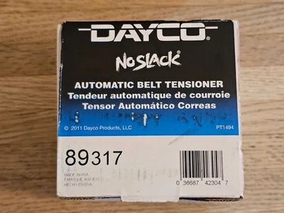 Tensor de correa automático Dayco 89317 para vehículos GM seleccionados 1995-2011 Foto 1 de 2