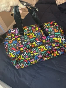 Vera Bradley FROM A TO VERA 21” Rolling Duffel Carry On Luggage Suitcase - Picture 1 of 9