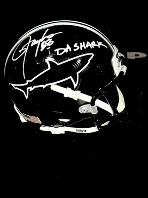 Lawrence Taylor Signed Mini Helmet Any Given Sunday "DA 'Shark'" PSA Certified - Image 1 of 2