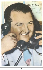 2 TELEPHONE Neil REESE! Large Real Estate Man - HOUSTON TX ca1950s Ad Postcard - Picture 1 of 2