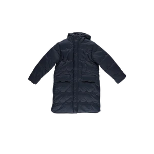 (Kids) Chloe High Neck Puffer Jacket Navy - Picture 1 of 1