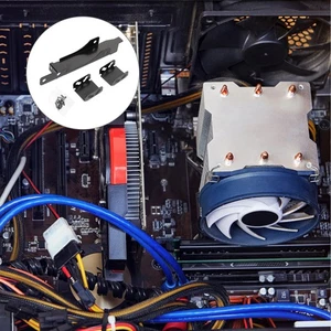 Support Support Vidéo Efficace Ventilateur Rack Support Ventilateur PCI Slot Cover Ordinateur - Photo 1/12