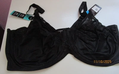 Nuevo Sujetador Lilyette Minimizador Cobertura Completa Con Aros 44DDD Correas Ajustables Foto 1 de 4