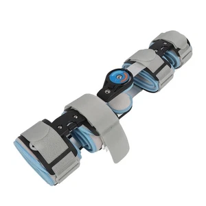 Hinged Knee Brace Anti Slip Adjustable Tightness Angle Post Operati DW - Picture 1 of 12