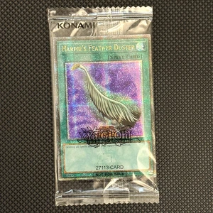 Yugioh! Harpie's Feather Duster EDC1-EN001 Card Early Days Collection QCR Sealed - Bild 1 von 4
