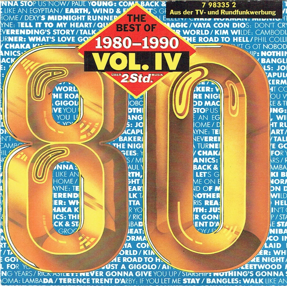 (2CD's) The Best Of 1980-1990 Vol. 04 - Queen, Chris Norman, Laid Back, Limahl - Bild 1 von 2