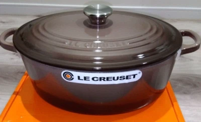 Le Creuset 27cm Cocotte Oval Tradition Cast Iron Dutch Oven Enamel Cookware - Image 1 of 4