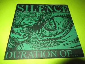 SILENCE DURATION OF 45 7" / SXE HC STRAIGHT EDGE - Picture 1 of 2