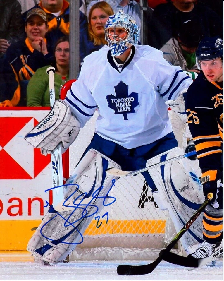 JUSTIN POGGE autographed SIGNED TORONTO MAPLE LEAFS 8X10 photo - Image 1 of 1