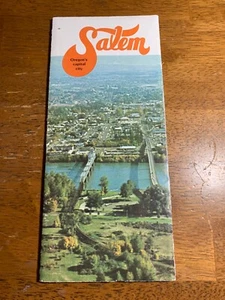  Vintage Salem Oregon Reiseprospekt 70er Jahre - Bild 1 von 3