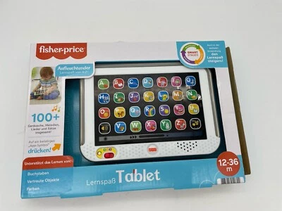 Fisher Price Tablet Spielzeug Kinder Lernspielzeug Lernen Lernspaß Pad Lernspiel - Bild 1 von 4
