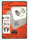 1953 Wyandotte jouet service automobile camion remorqueur épave niveleuse routière étui métal étain
