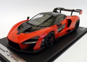 Tecnomodel 1/18 Scale T18-EX07D - 2018 McLaren Senna - Mira Orange - Picture 1 of 7