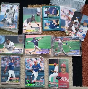 2000-01 Fleer Ultra Baseball Cards Lot Unopened Packs Of 3, 9 Packs - Picture 1 of 12