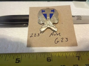 223rd Aviation G23 Unit Crest, DI, DUI (DRAW#57) - Picture 1 of 2