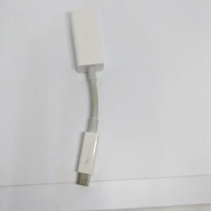 Apple Genuine Mini Display Port Thunderbolt to Gigabit Ethernet Adapter A1433 - Picture 1 of 6