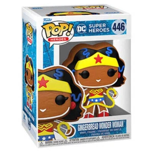 Figura pop de vinilo de Wonder Woman de pan de jengibre de DC Comics, a partir d - Imagen 1 de 1