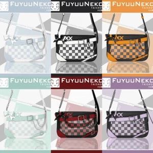 Itabag Zipper Shoulder Bag Handbags Crossbody Chain Bags Girls College Style PU - Picture 1 of 18