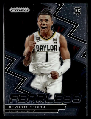 2023-24 Panini Prizm Draft Picks Fearless #14 Keyonte George Baylor Utah Jazz - Image 1 of 2