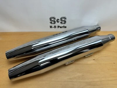 Silenciador silenciador escape Softail original Harley-Davidson 64900412, 64900413 Foto 1 de 4