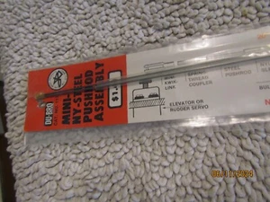 DU-BRO No 113 Mini-Steel Pushrod Assembly NOS NIB NIP Made in USA - Picture 1 of 4