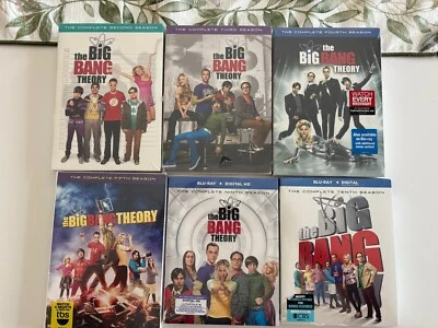 The Big Bang Theory Series Seasons 2,3,4,5, DVD Seasons 9 & 10 DVD/BLU-RAY Combo - Image 1 of 2